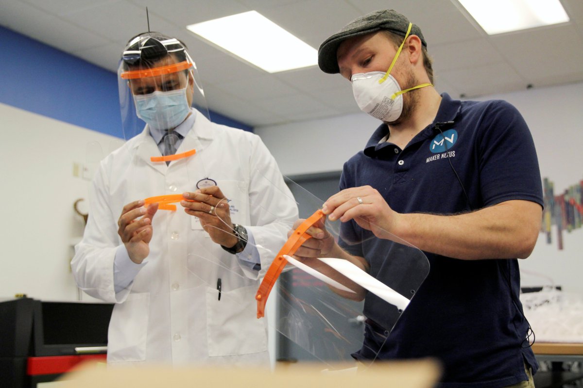 3D printing enthusiasts join fight against coronavirus