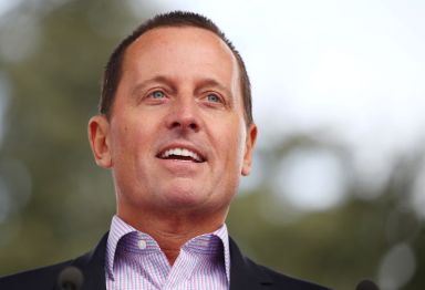 FILE PHOTO: Grenell US Ambassador to Germany attends the “Rally