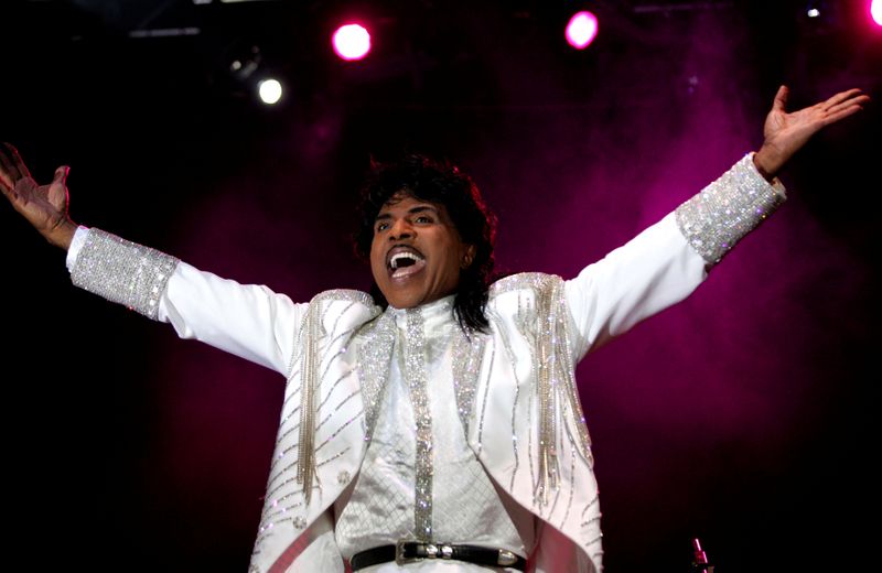 FILE PHOTO: Entertainer Little Richard performs at Crossroad festival in