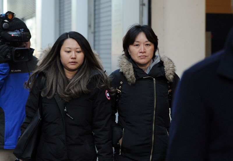 FILE PHOTO: Sui leaves the federal courthouse in Boston