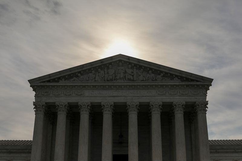A general view of the U.S. Supreme Court building in