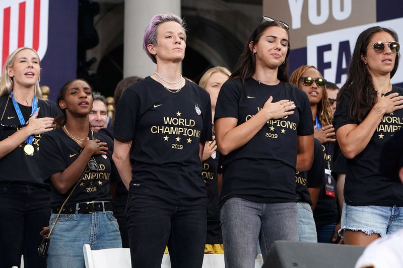 FILE PHOTO:  Women’s World Cup Champions Parade