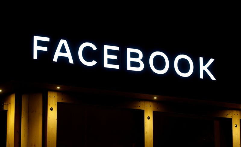 FILE PHOTO: FILE PHOTO: Logo of Facebook is seen in