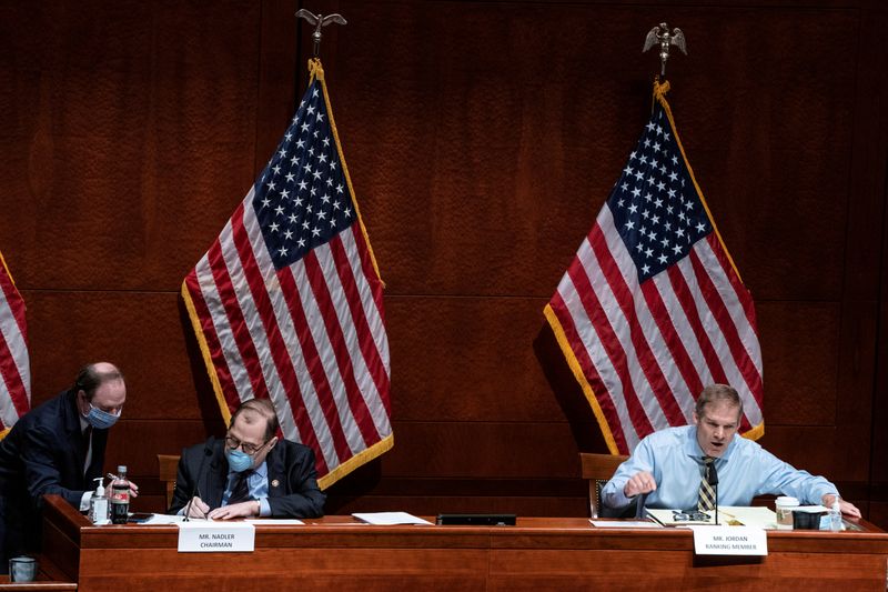 FILE PHOTO: House Judiciary Committee markup of the Justice in