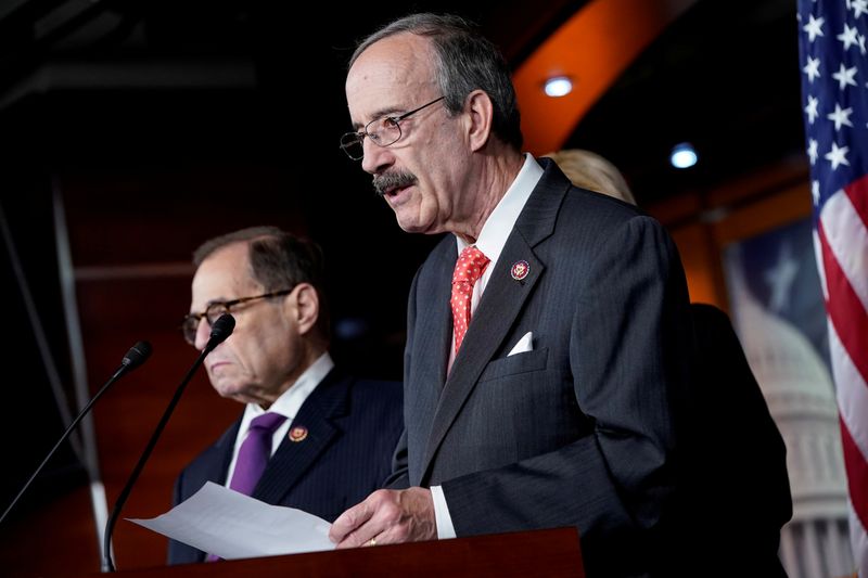 FILE PHOTO: Chairman of the House Foreign Affairs Eliot Engel