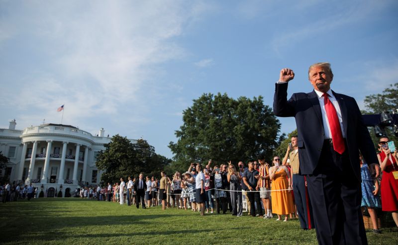 U.S. President Donald Trump holds 4th of July U.S. Independence