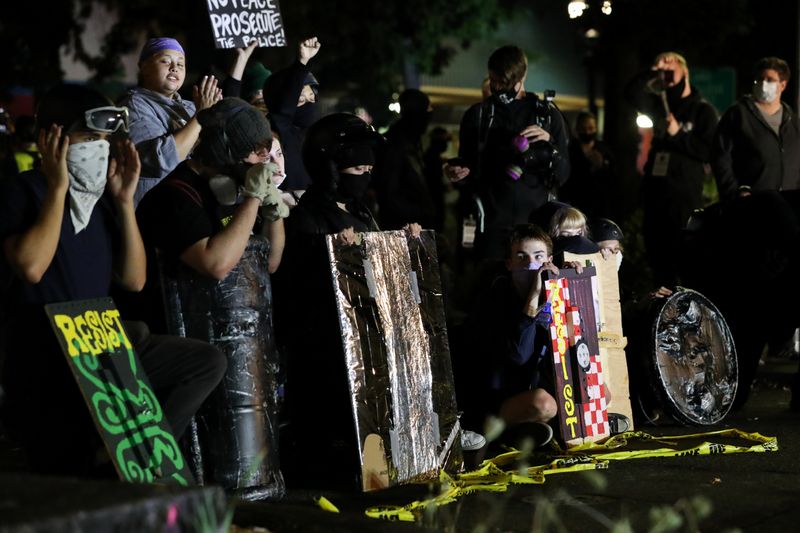 Protests against police violence and racial inequality continue in Portland