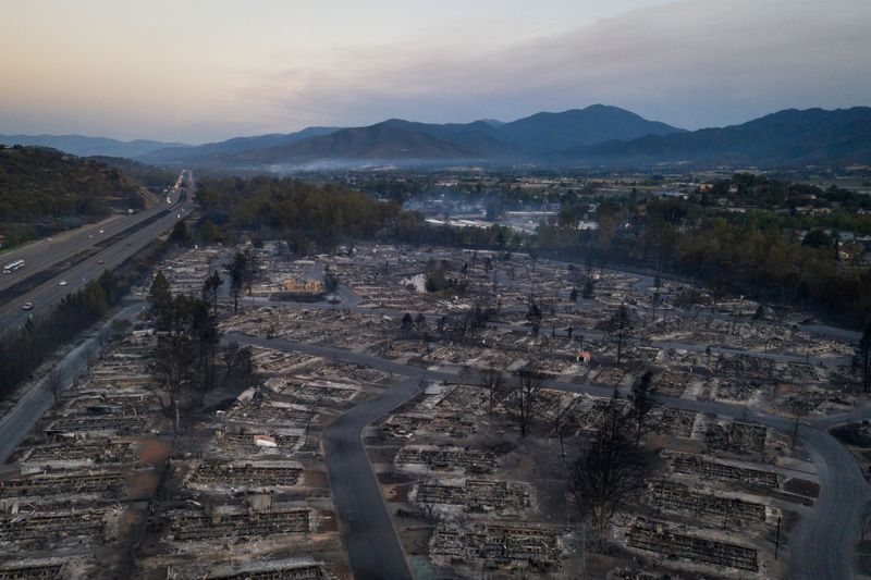 The Bear Lakes Estates neighborhood is left devastated by the