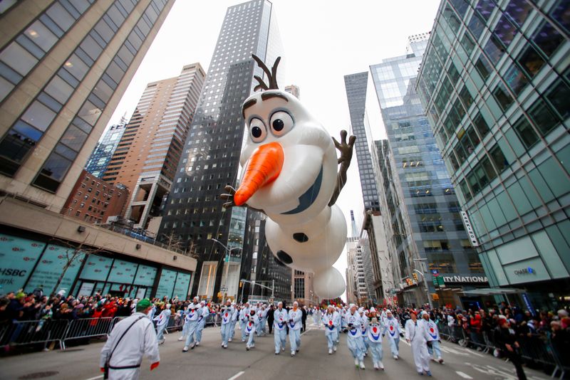 93rd Macy’s Thanksgiving Day Parade in New York City