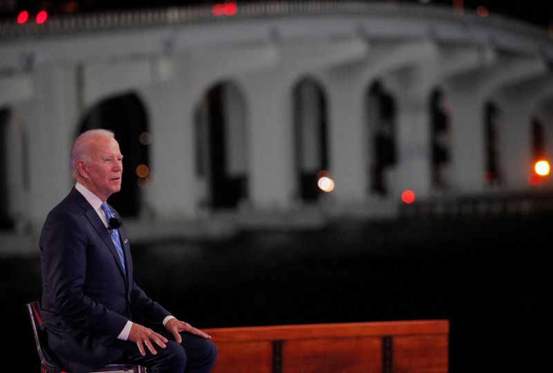 Democratic U.S. presidential nominee Joe Biden campaigns in Miami, Florida