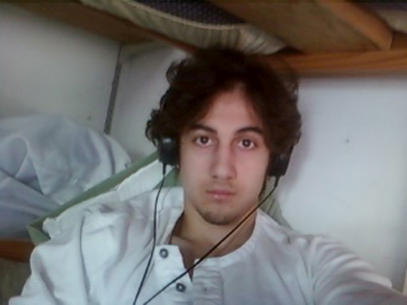 FILE PHOTO: File photo of Boston bombing suspect Dzhokhar Tsarnaev