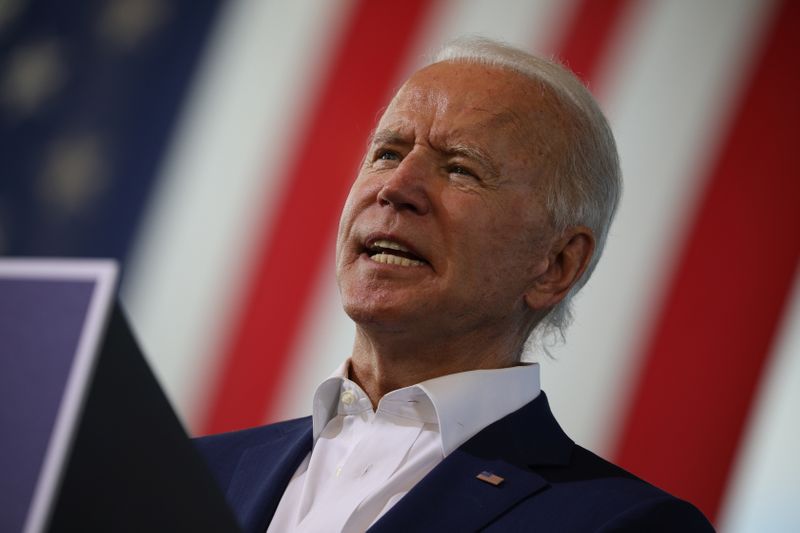Democratic presidential candidate Joe Biden campaigns in Florida
