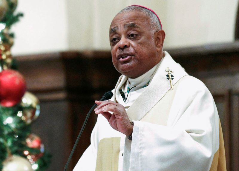 FILE PHOTO: Roman Catholic Archbishop of Atlanta Wilton Gregory speaks