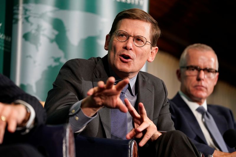 Former CIA acting director Michael Morell speaks on election security