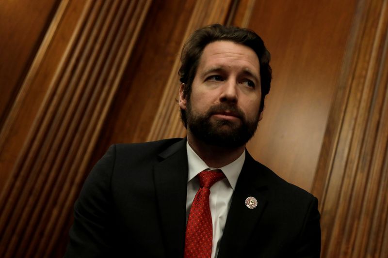 FILE PHOTO: Rep. Joe Cunningham speaks during an interview for