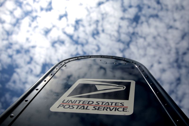 FILE PHOTO: A United States Postal Service (USPS) mailbox is
