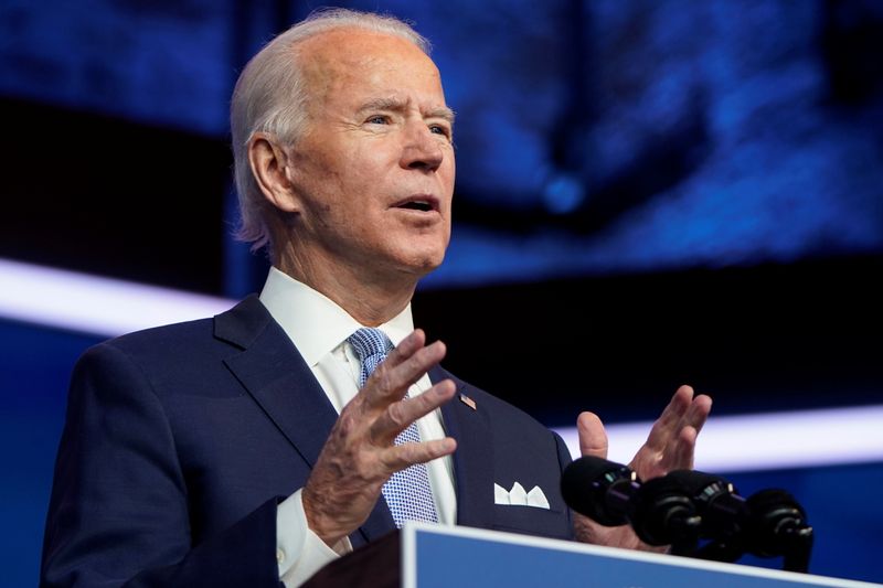 U.S. President-elect Joe Biden announces announces national security team at
