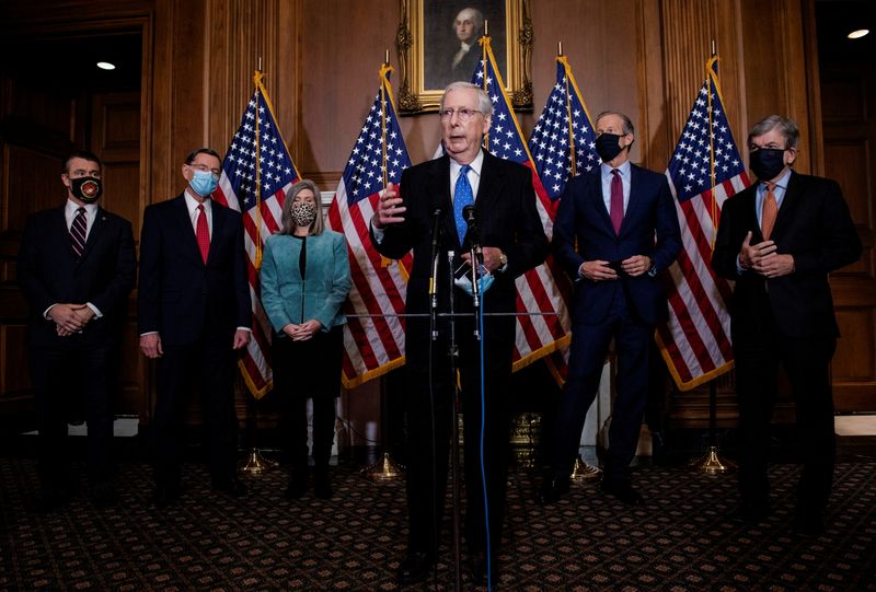 Republican leadership holds a press conference in Washington