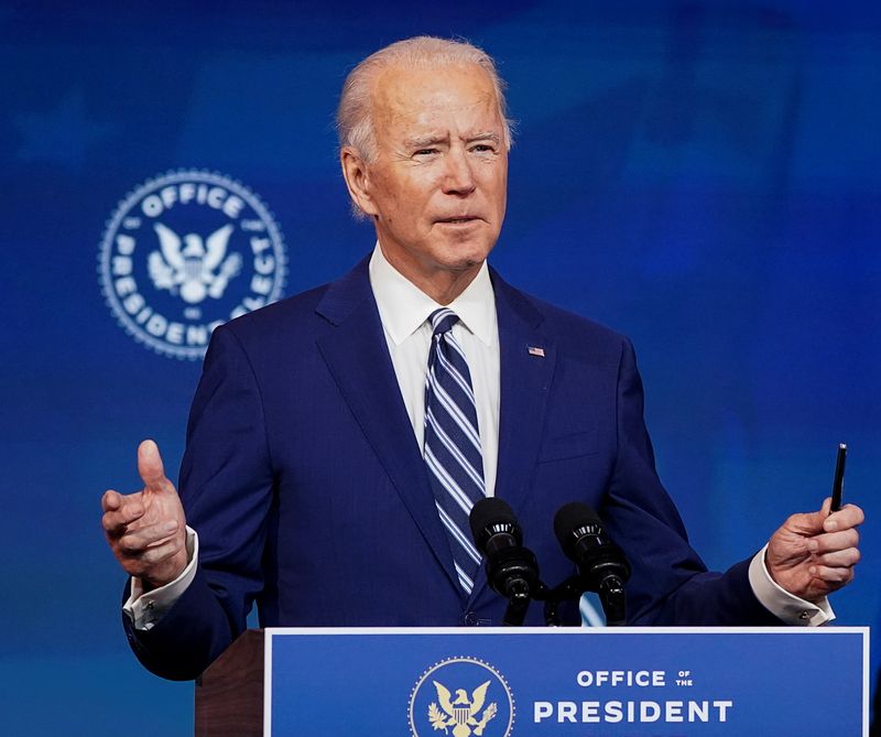 U.S. President-elect Joe Biden announces defense secretary nominee Austin in