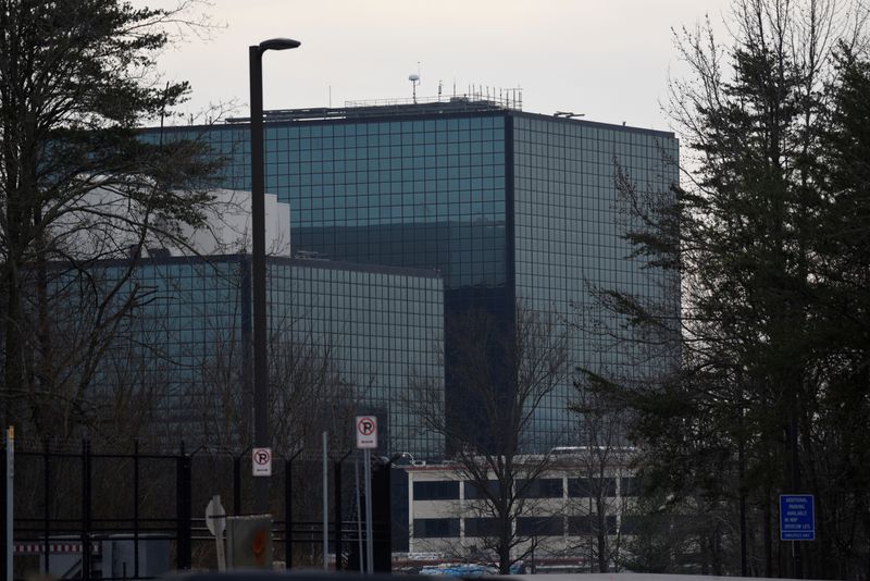 FILE PHOTO: The National Security Agency (NSA) headquarters is seen