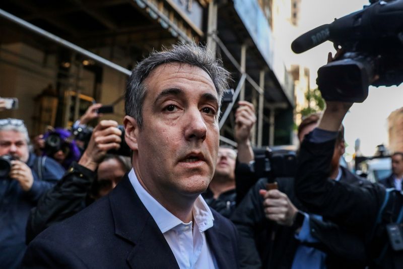 Michael Cohen, a former lawyer for U.S. President Donald Trump