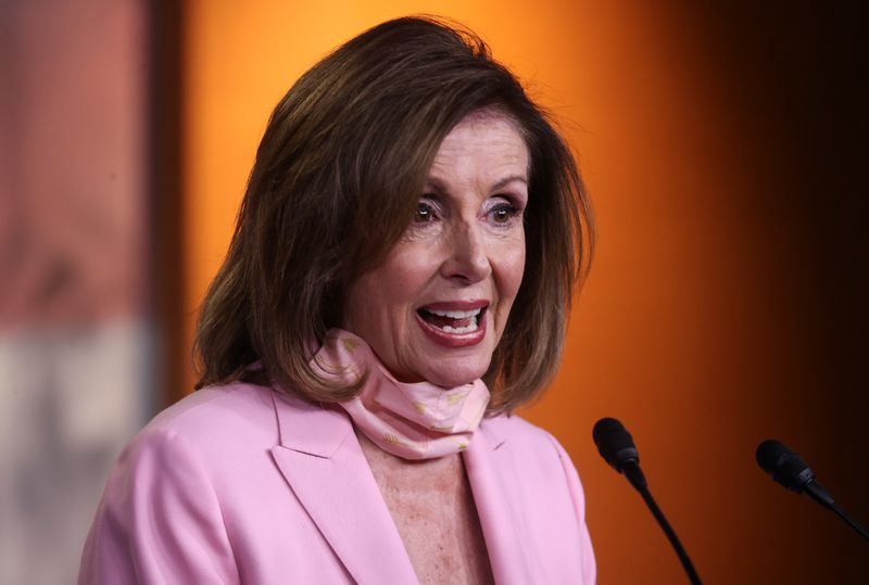 House Speaker Nancy Pelosi holds her weekly news conference with