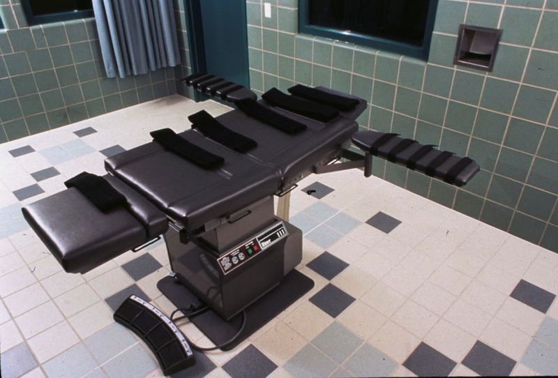 FILE PHOTO: The execution chamber in the U.S. Penitentiary in