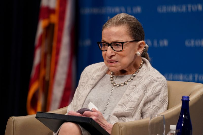 FILE PHOTO: Justice Ginsburg Speaks at Georgetown University Law Center