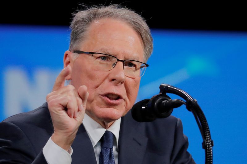 FILE PHOTO: NRA executive vice president and CEO LaPierre speaks