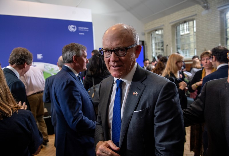 U.S. Ambassador to the United Kingdom, Woody Johnson, is pictured