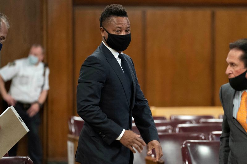 FILE PHOTO: Actor Cuba Gooding Jr. departs after a hearing