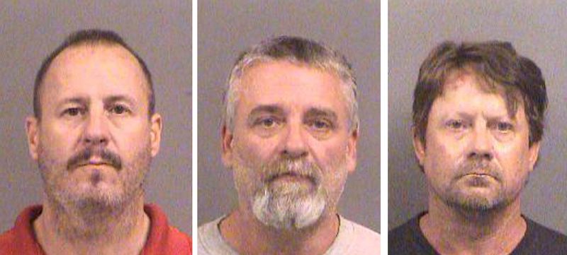 FILE PHOTO: Booking photos of Curtis Allen, Gavin Wright and