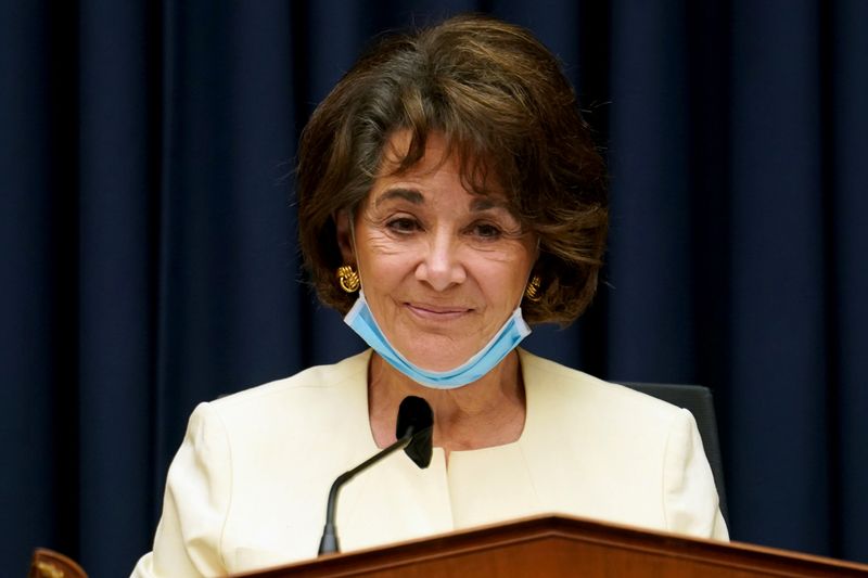 Chairman Rep. Anna Eshoo (D-CA) attends a House Energy and
