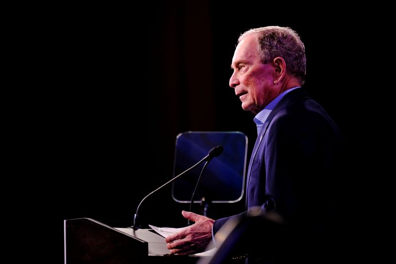 FILE PHOTO: Democratic U.S. presidential candidate Michael Bloomberg’s Super Tuesday