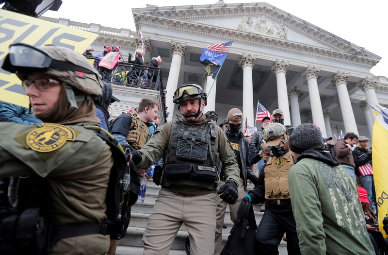 FILE PHOTO: Prosecutors say Oath Keepers militia members conspired in