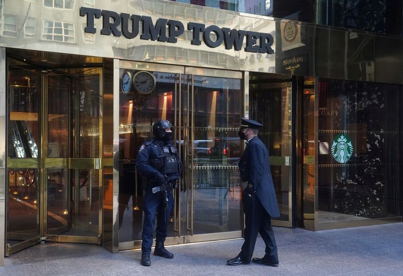 FILE PHOTO: Trump Tower is pictured in New York City