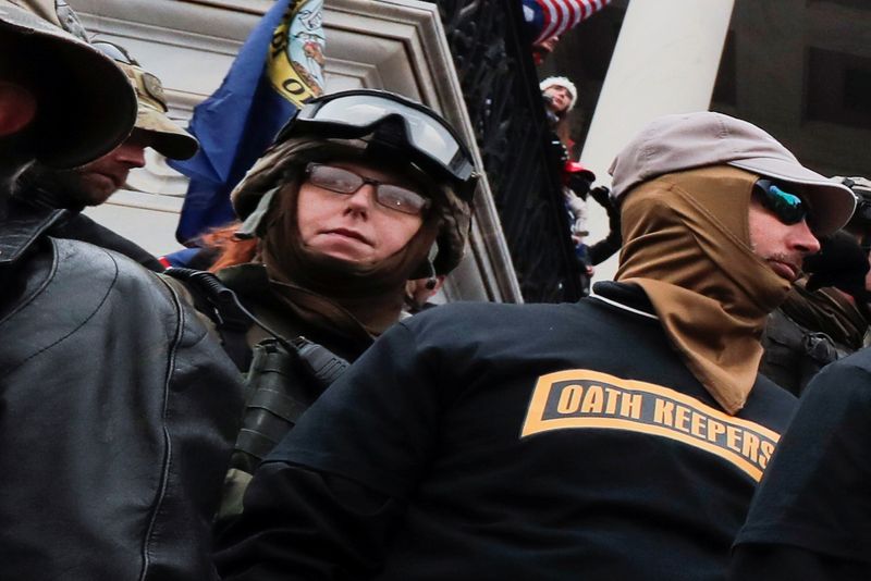 Prosecutors say Oath Keepers militia members conspired in U.S. Capitol
