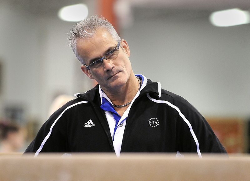 FILE PHOTO: Former U.S. Olympic gymnastics coach John Geddert has