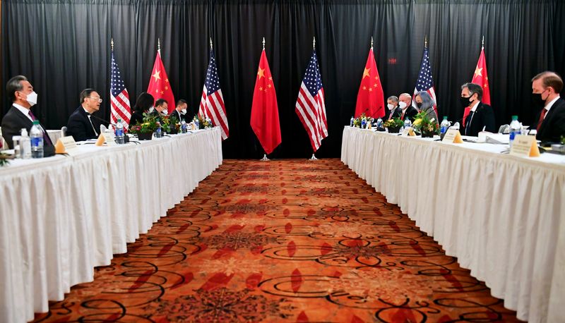 U.S.-China talks in Anchorage