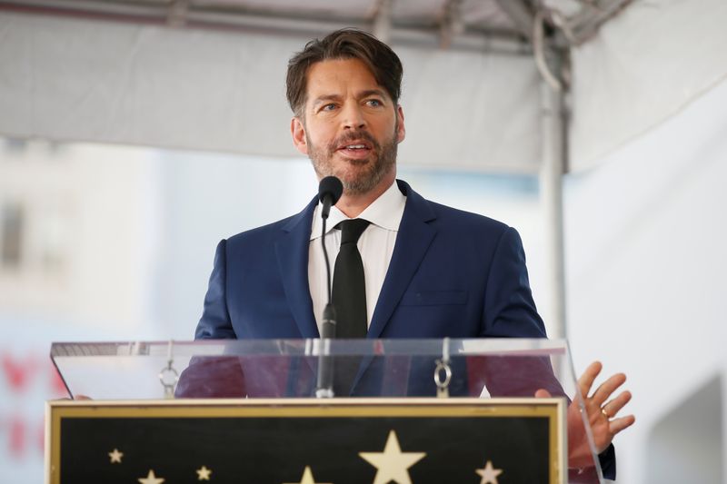 FILE PHOTO: Entertainer Harry Connick Jr. speaks during his Hollywood