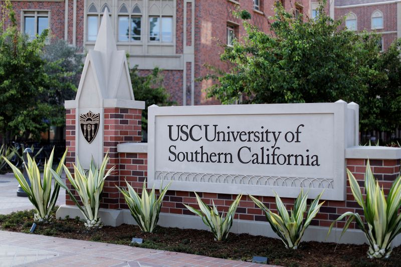 FILE PHOTO: The University of Southern California is pictured in