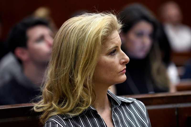 FILE PHOTO: Summer Zervos, a former contestant on The Apprentice,