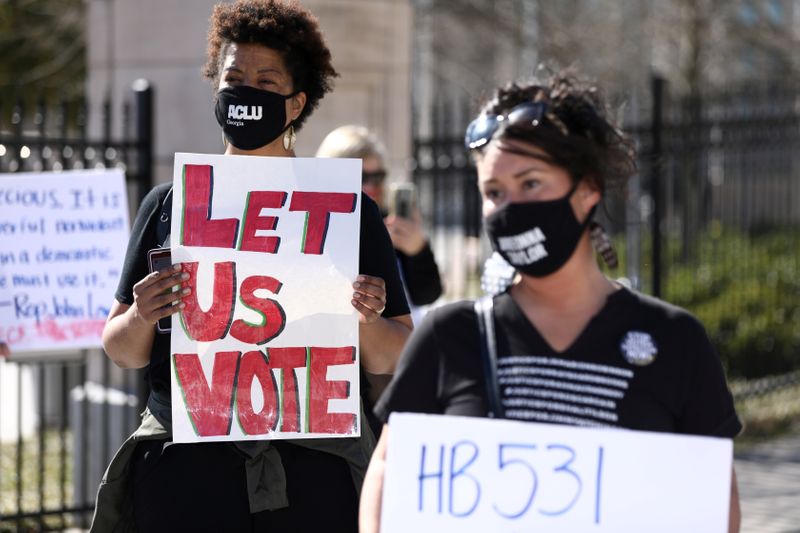 FILE PHOTO: Protest against House Bill 531 in Atlanta
