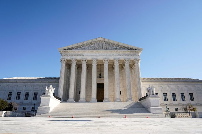 FILE PHOTO: The Supreme Court in Washington