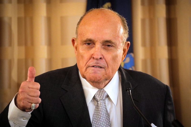 Rudy Giuliani, former New York City Mayor and personal attorney