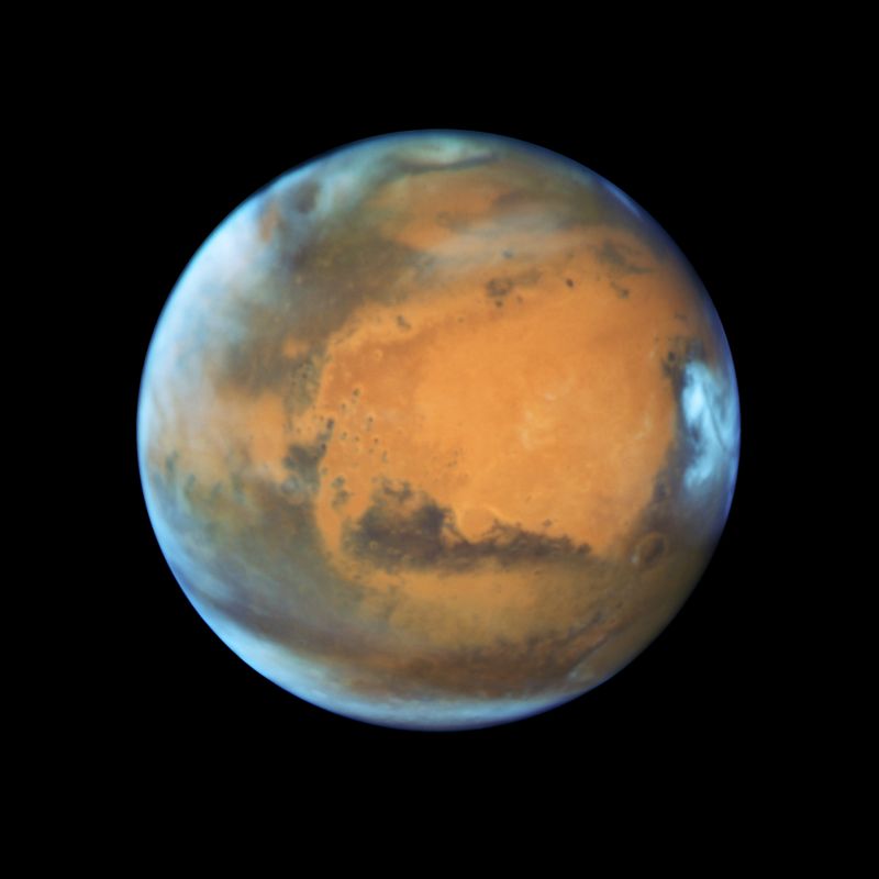 FILE PHOTO: The planet Mars taken by the NASA Hubble