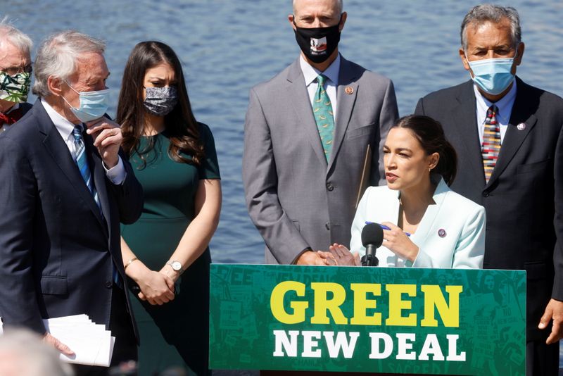 Democratic lawmakers relaunch “Green New Deal” resolution on Capitol Hill