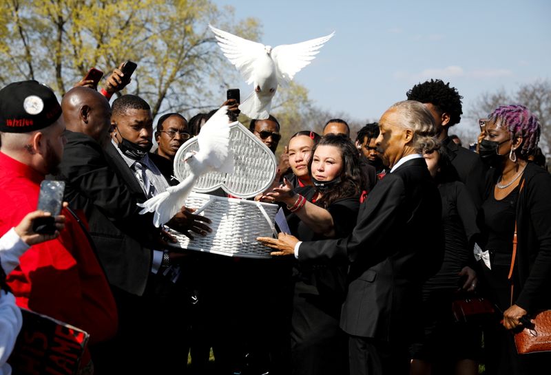 Funeral for Daunte Wright, in Minneapolis