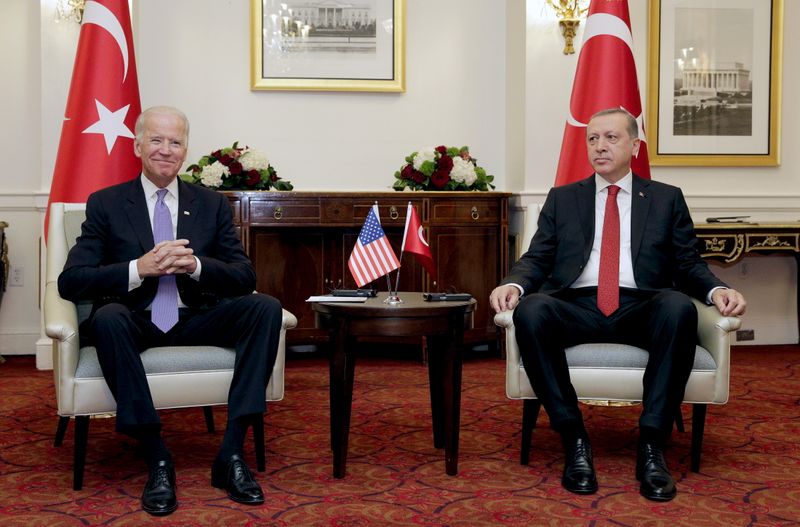 FILE PHOTO: U.S. Vice President Joe Biden attends a bilateral