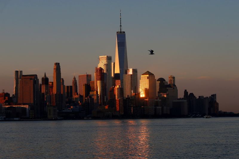 FILE PHOTO: A view of the One World Trade Centre